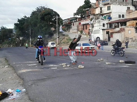 FOTOS: Así fue la toma de calles en diferentes puntos de la capital de Honduras