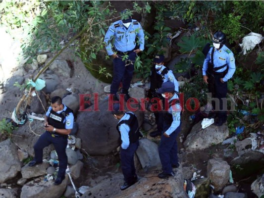 Encuentran cadáver de un hombre a la orilla del río Guacerique&nbsp;&nbsp;&nbsp;