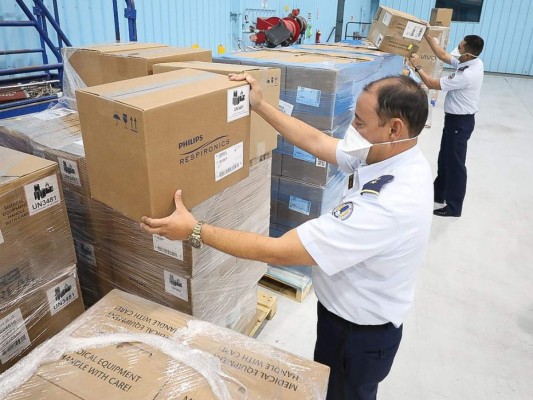 Desde Nueva York traen equipo biomédico para combatir coronavirus