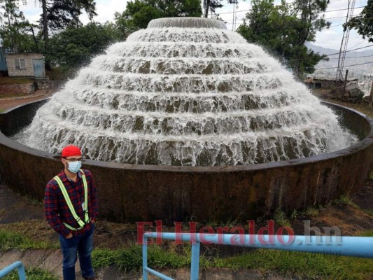 La producción de agua en esta fuente depende de la cantidad de lluvias que se reporten sobre el territorio capitalino. Foto: David Romero/El Heraldo