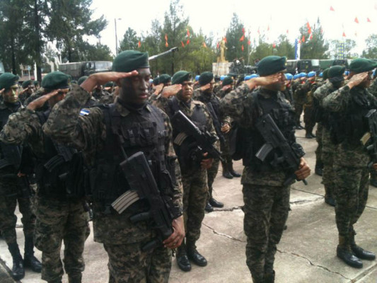Policía Militar ya tiene en su poder el bastón de mando