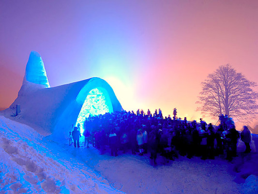 Iglesia de nieve