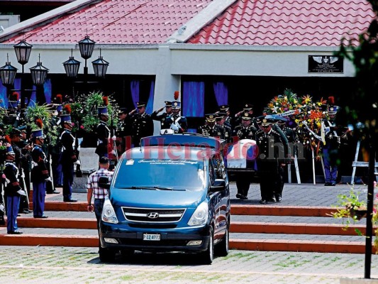 Con honores despiden al paracaidista de las Fuerzas Armadas de Honduras