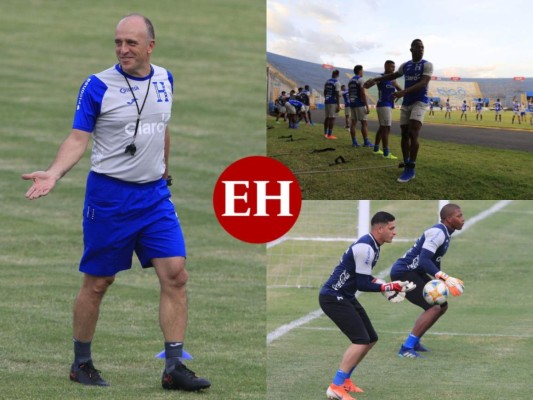 Así fue el entrenamiento de Honduras previo al amistoso con Puerto Rico