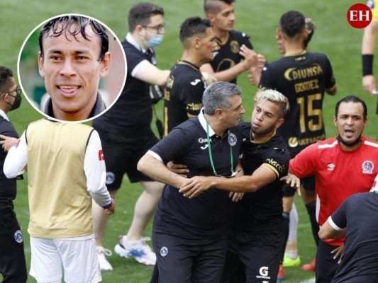 Javier Portillo culpa a Motagua por zafarrancho: 'Nos vinieron a celebrar el gol a la cara'