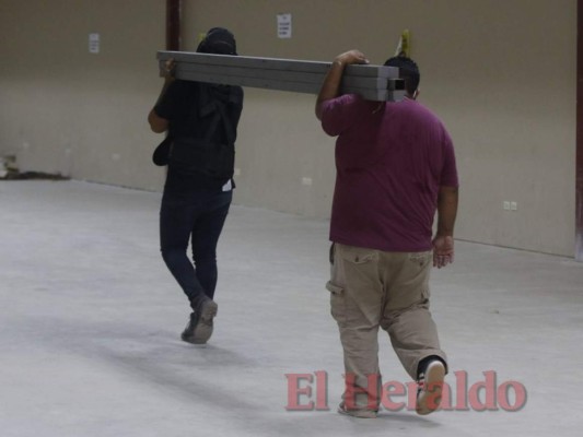 Preparan lugar donde se realizará escrutinio especial de actas impugnadas (FOTOS)
