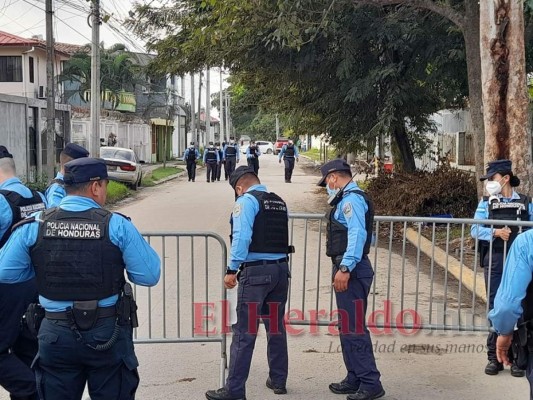 FOTOS: ¡Con mucho resguardo policial! Así luce el Yankel Rosenthal en el duelo entre Marathón y Olimpia