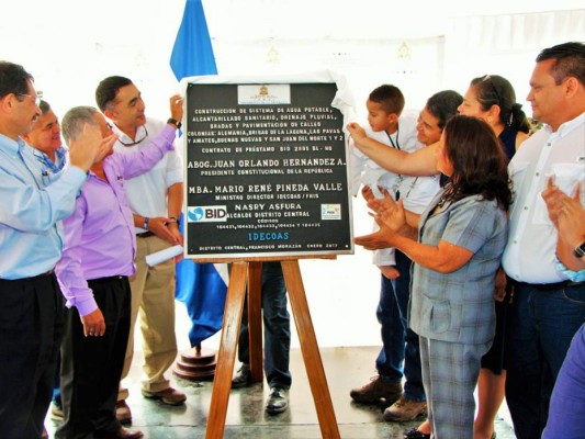 Honduras: Invierten más de 74 millones de lempiras en proyectos en seis colonias de la capital