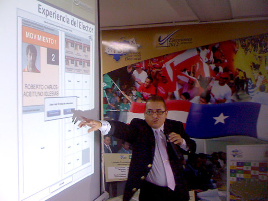 Tribunal Supremo Electoral contempla sistema de voto electrónico para elecciones internas