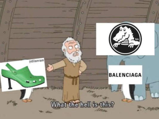 Clones: las nuevas sandalias crocs con tacón que desatan los memes en Internet