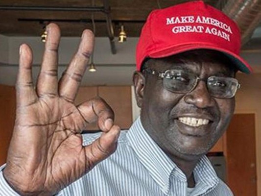 El medio hermano de Obama felicita a Trump