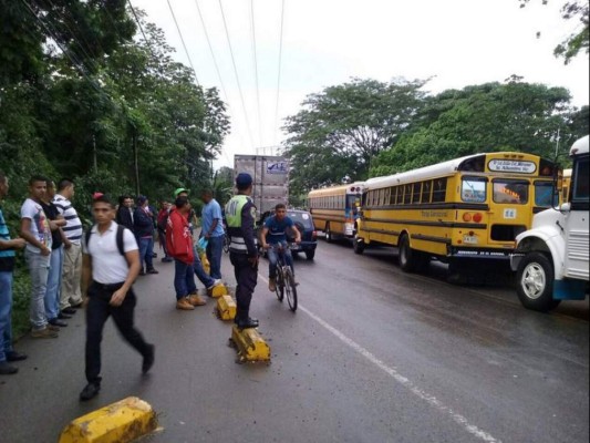 Honduras paralizada nuevamente tras concretarse paro de transporte a nivel nacional