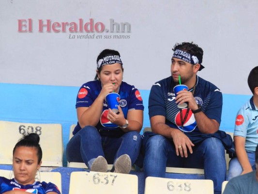 FOTOS: Ambiente familiar previo al duelo entre Motagua y Platense en el Nacional de Tegucigalpa