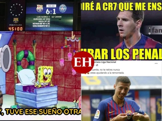 Con memes destrozan a Messi y el Barcelona tras nueva eliminación en Champions