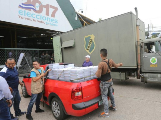 Remitirán hoy al Tribunal Supremo Electoral las últimas papeletas