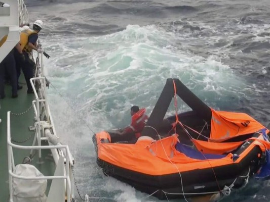 Dos marinos sobrevivientes y miles de vacas ahogadas tras naufragio de buque