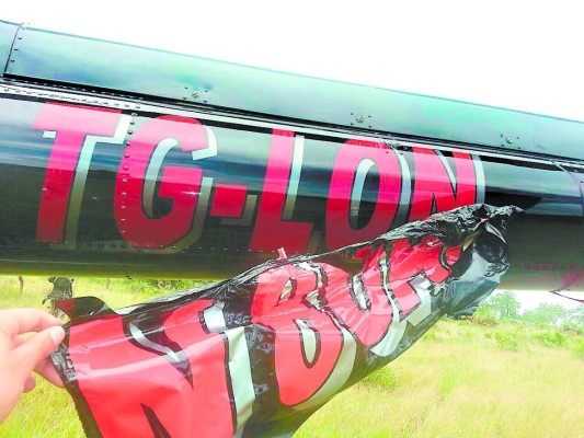 Abandonado encuentran helicóptero en La Mosquitia