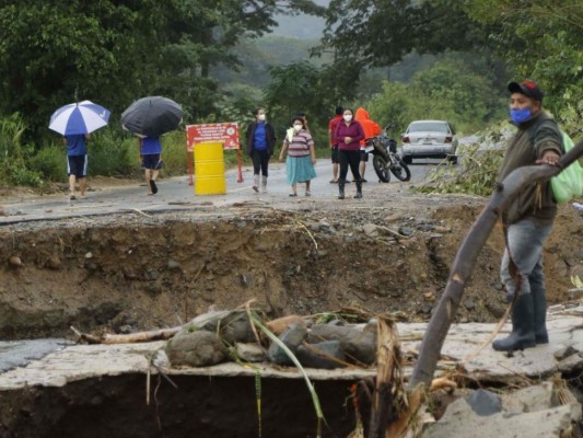 Copeco: Deslizamientos podrían continuar en los próximos días por saturación de suelos