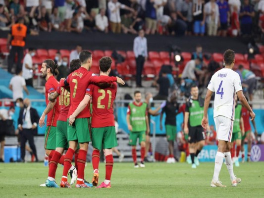 Histórico partido de CR7: Los mejores momentos del partido entre Francia y Portugal (Fotos)