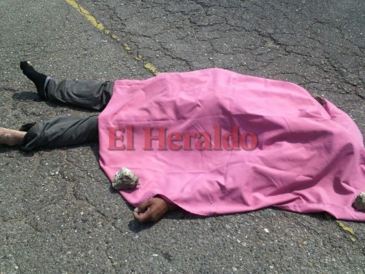 Hombre muere atropellado en carretera salida a Danlí a inmediaciones de colonia Villa Nueva