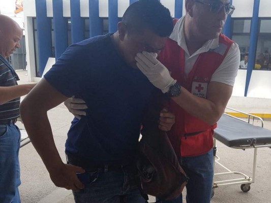 Múltiple colisión en carretera a Olancho deja un muerto y varios heridos
