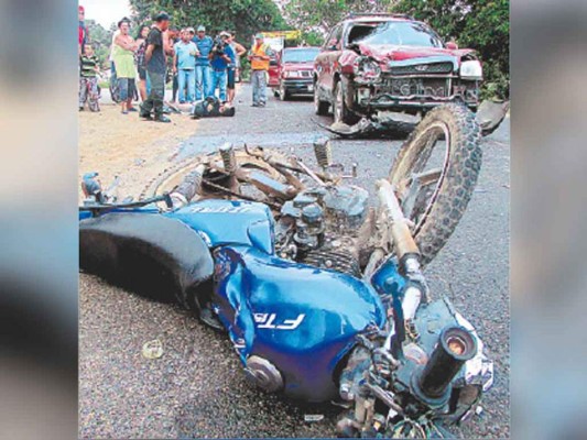 El 11% de los accidentes en el país son causados por motociclistas