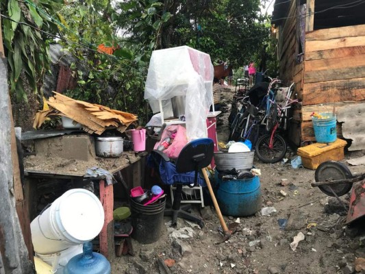 Lluvias dejan varias familias damnificadas en la zona norte; anuncian más aguaceros