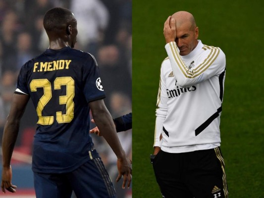 El francés Mendy se lesiona y Zidane critica el calendario&nbsp;&nbsp;