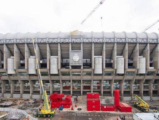 FOTOS: Así avanza la construcción del nuevo Santiago Bernabéu