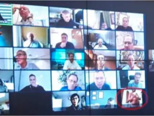 Empresario sale desnudo en videoconferencia con el presidente de Brasil