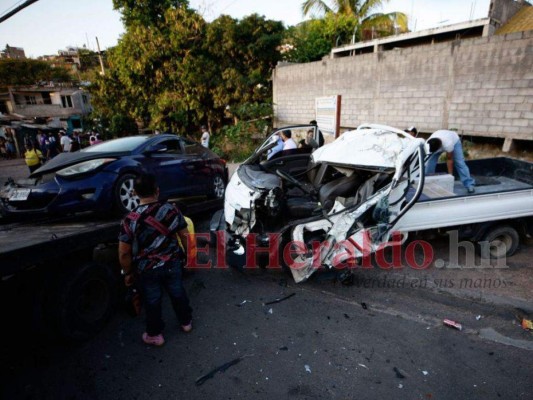 Exceso de velocidad e imprudencia: accidentes que han conmocionado a Honduras este 2021
