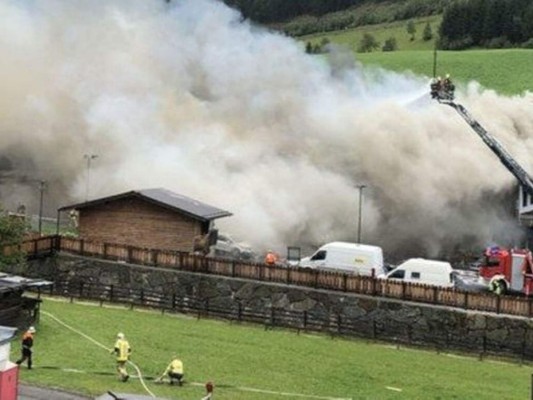 Nueve heridos en una explosión en un supermercado en Austria