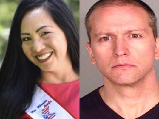 Esposa de policía acusado de matar a George Floyd pide el divorcio