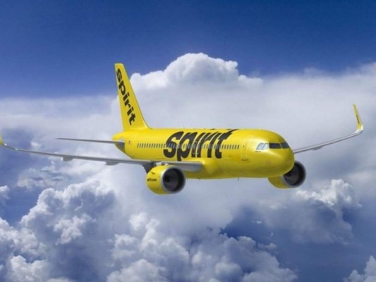 Aerolínea Spirit anuncia tres nuevos destinos de vuelos a Honduras