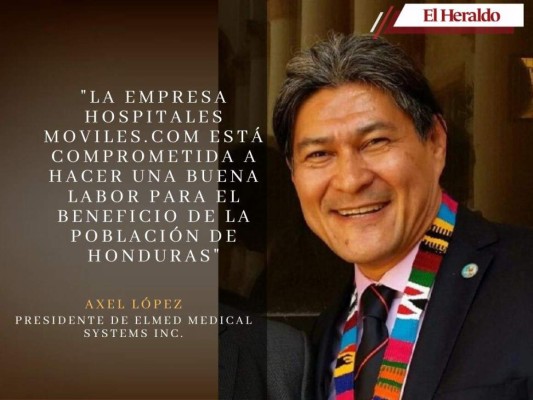 'No hay falsificación': así se defiende Axel López de cuestionada compra de hospitales móviles