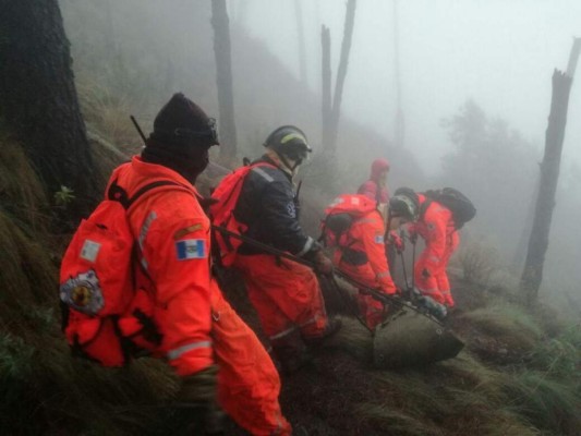 Seis muertos por hipotermia al escalar volcán en Guatemala&nbsp;