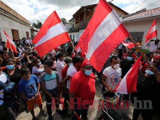 Así fue la caravana en honor a Francisco 'Paquito' Gaitán, alcalde de Cantarranas