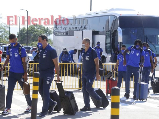 Selección de Honduras Sub-23 viajó a México buscando el sueño de Tokio 2021