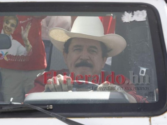 'La casa de papel', '¡No a las ZEDE!' y el discurso de Xiomara: Así protestó Libre en el Bicentenario