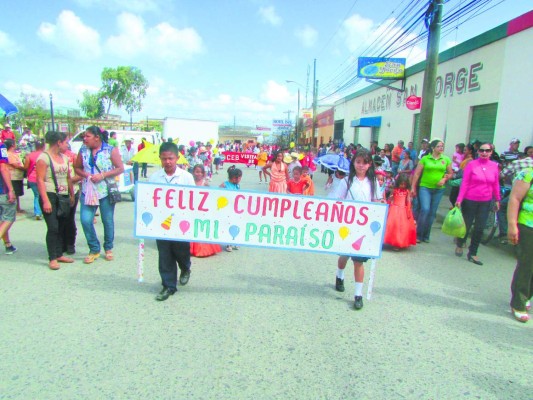 Fiesta en El Paraíso por su 141 aniversario