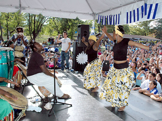 Así celebraron los hondureños en Washington las fiestas patrias
