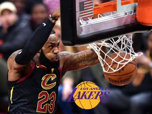 LeBron James firmará con los Lakers por cuatro años y $154 millones.