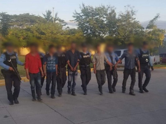 Capturan a cinco hermanos por asesinato en Comayagua