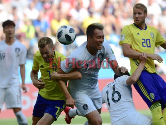 Rusia 2018: Suecia gana 1-0 a Corea del Sur y se codea con México en la cima del Grupo F