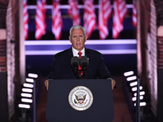Pence: 'No van a estar a salvo' si Biden gana en EEUU