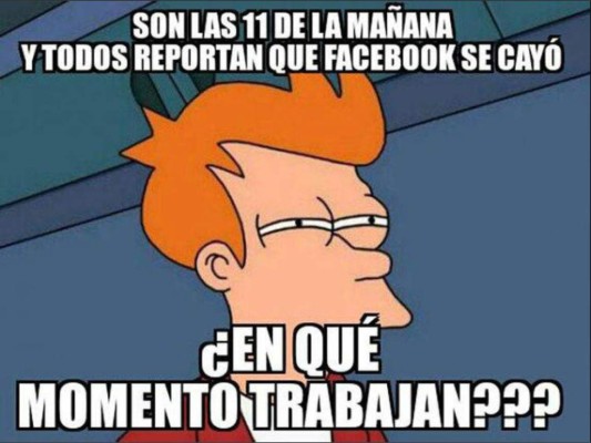 Los memes que generó la caída de Facebook e Instagram