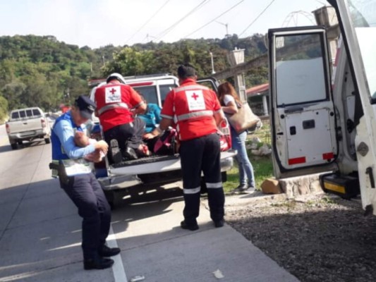 Las imágenes que dejó el accidente en el km 41 de la carretera al sur