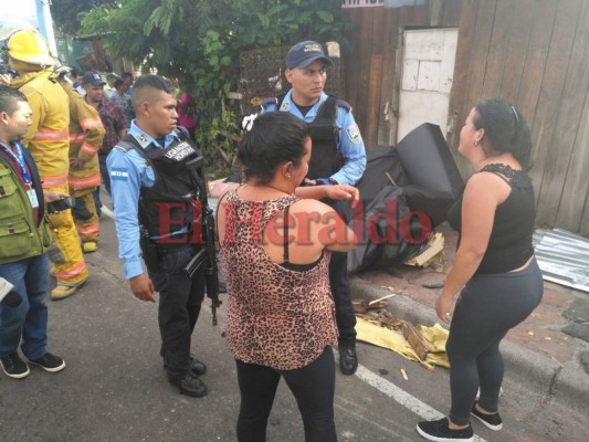 Impactantes imágenes del aparatoso accidente provocado por rastra en El Carrizal