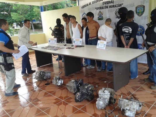 Caen seis supuestos pandilleros en operativo en capital de Honduras