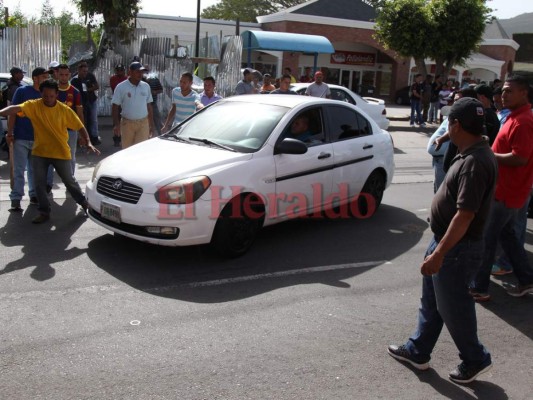 FOTOS: Así se vive el paro de transporte en la colonia Loarque, al sur de la capital de Honduras